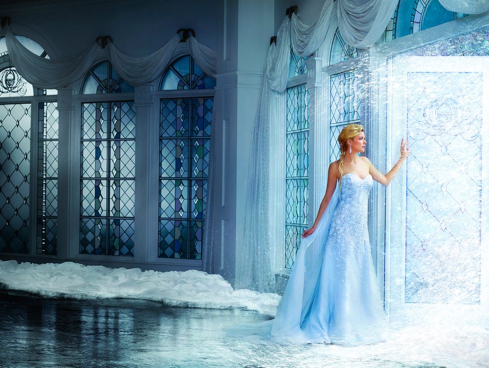 Disney wedding dress collection - Elsa Frozen