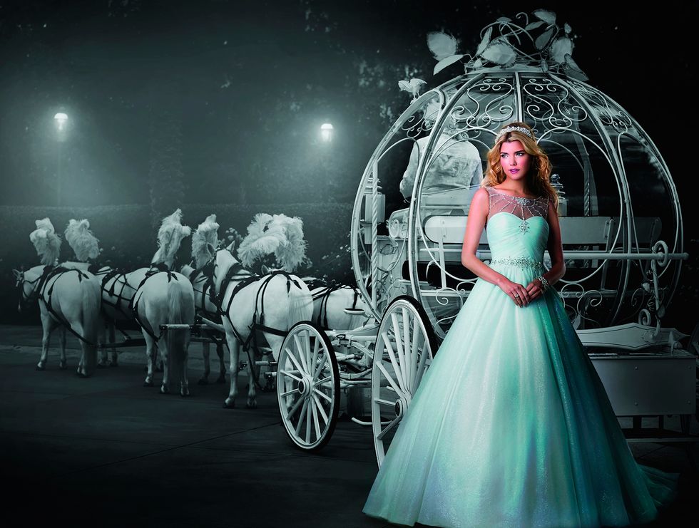 Disney wedding dress collection 2015: Cinderella