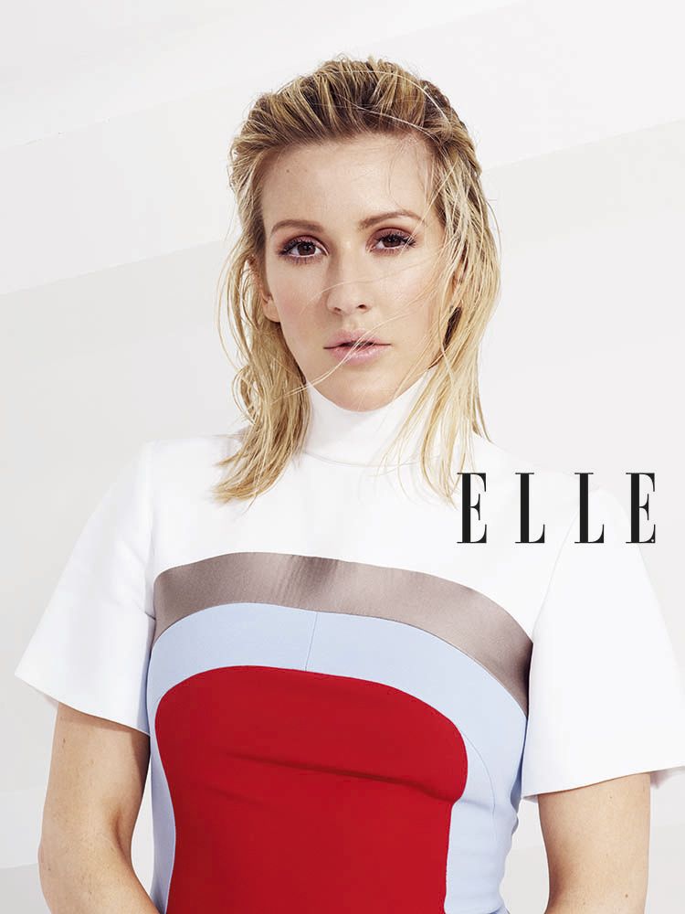 Ellie Goulding in July's Elle Magazine