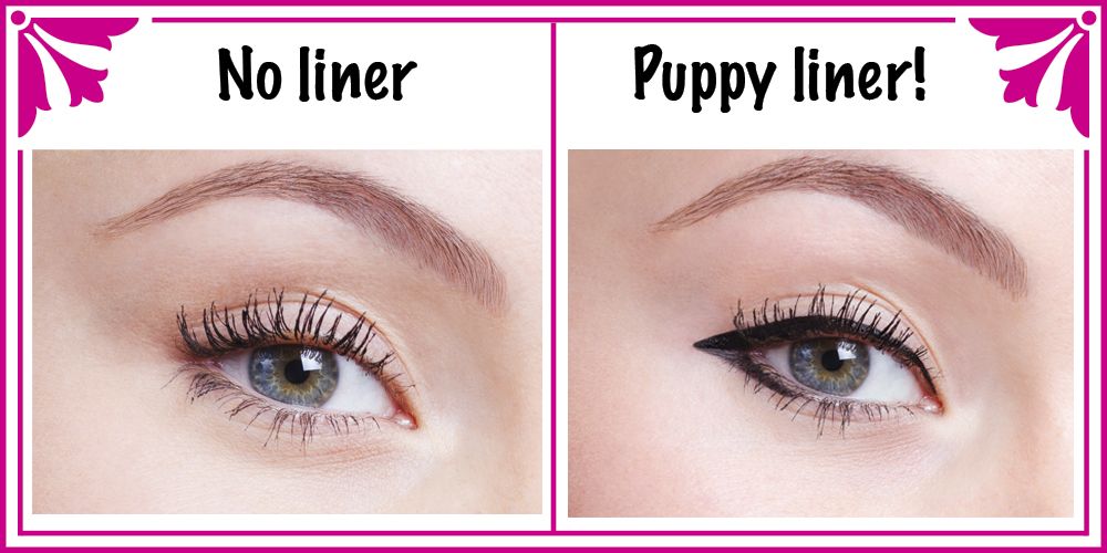 Tips Membuat Eyeliner Puppy Eyes dan Cat Eyes Super Mudah 
