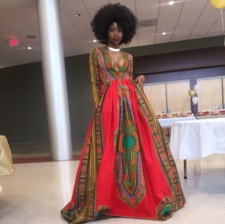 Bullied teenager designs the most incredible prom dress to celebrate her differences