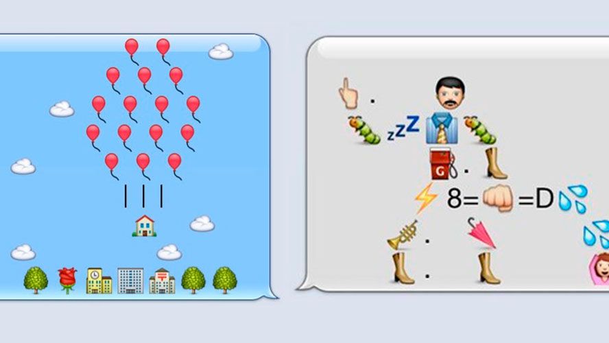 cute emoji love texts