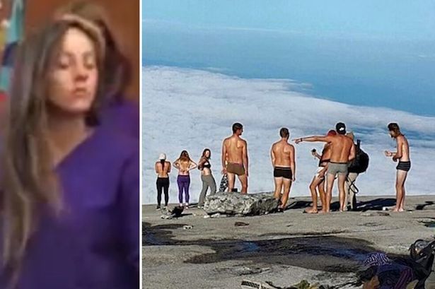 'naked mountain photo' that went viral and caused arrest of eleanor hawkins