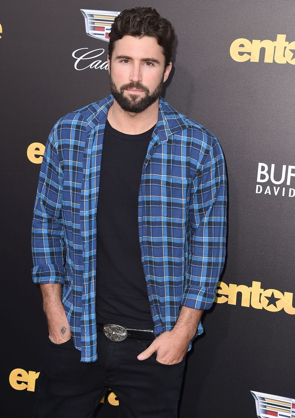 Brody Jenner on the red carpet at the Entourage premiere
