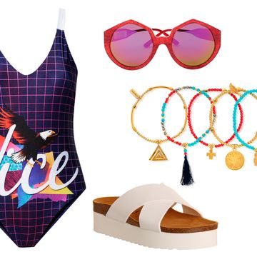 What to wear to a pool party: locked and loaded