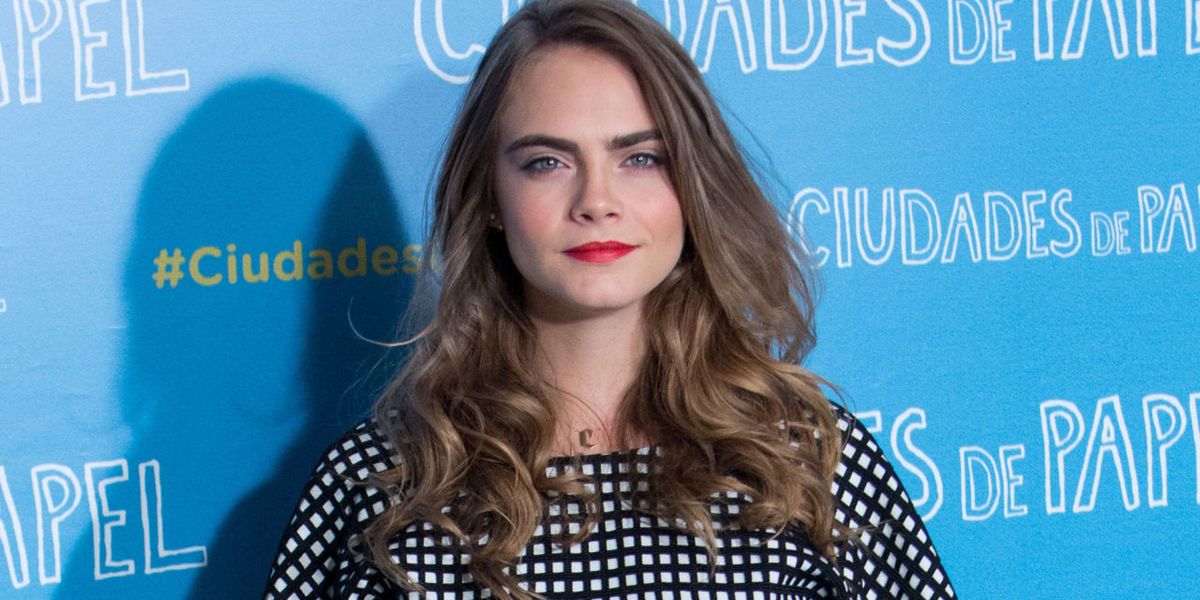 Cara Delevingne just wore a check co-ord of dreams