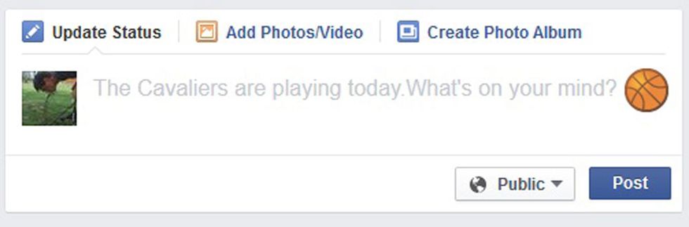 Facebook really wants to update your status for you with the help of trending topics