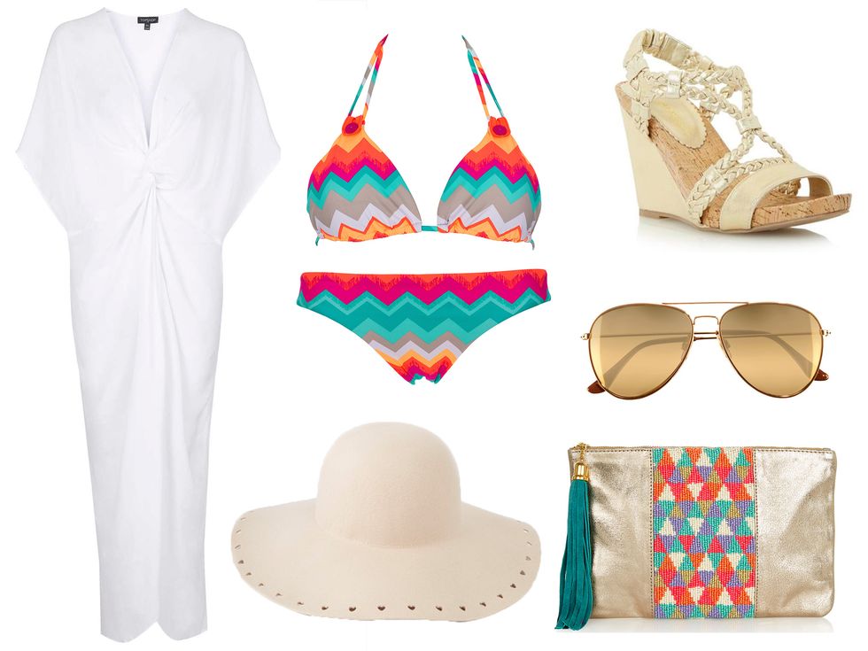 What to wear to a pool party: poolside glam