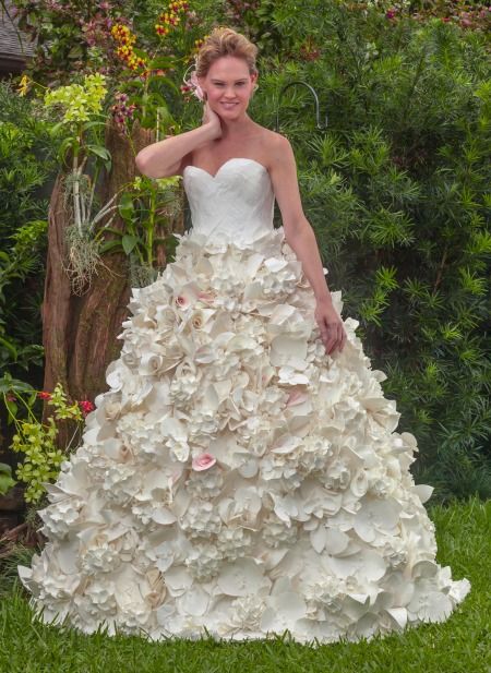 Toilet Paper Wedding Dresses: Carol