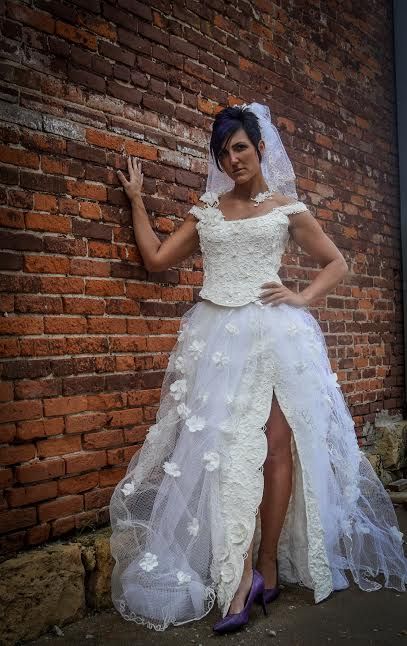 Toilet Paper Wedding Dresses: Julie