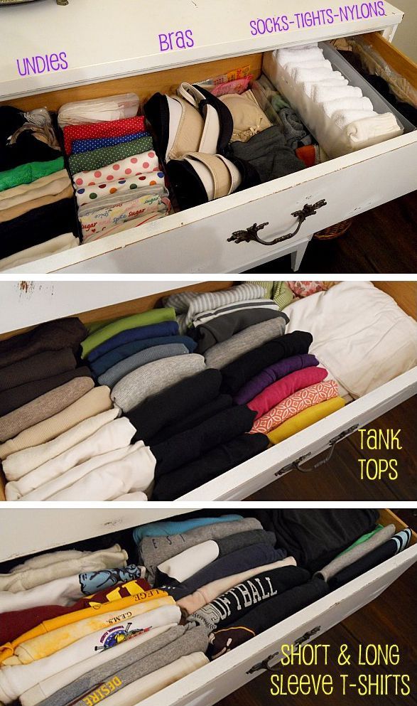clever clothes storage hacks