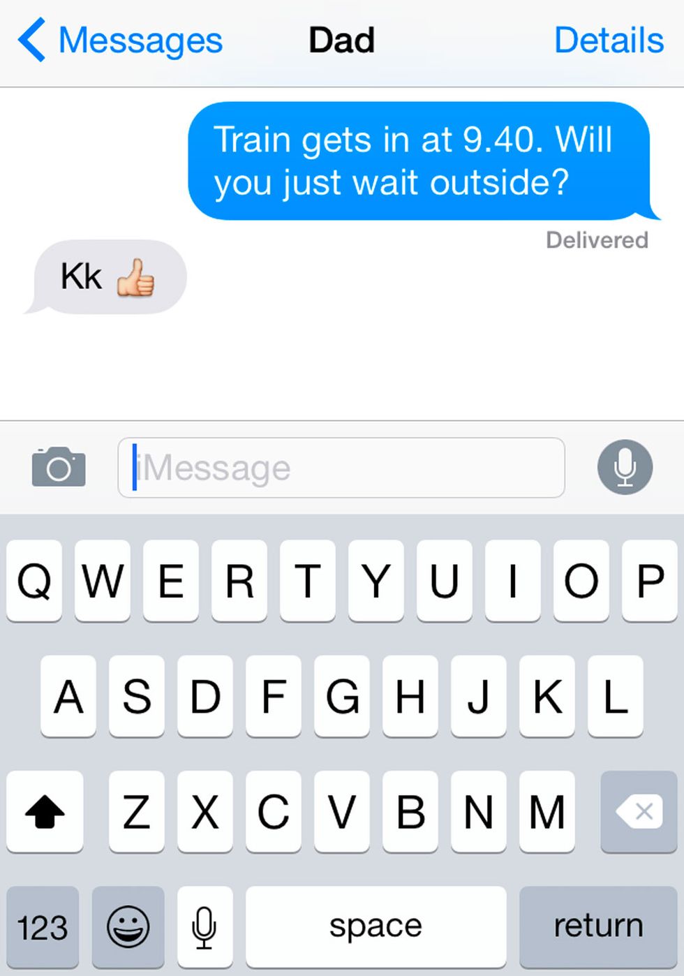 11 texts you only get from your dad