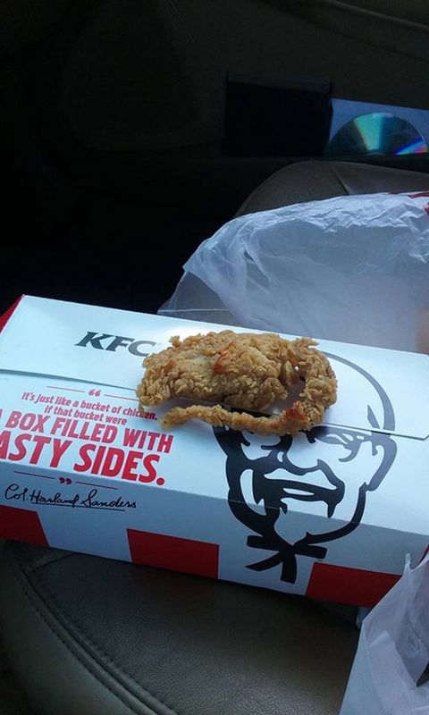 KFC deep friend rat