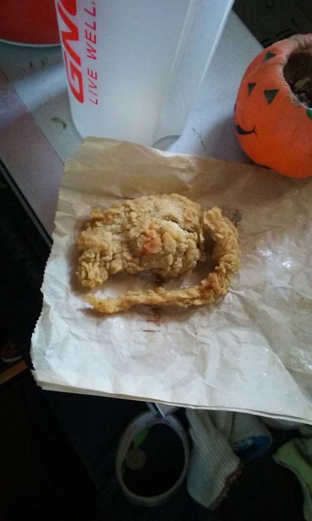Deep fried rat KFC