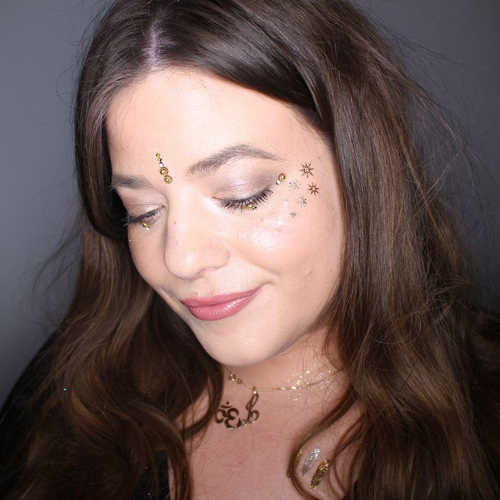 In Your Dreams face gems and temporary tattoos