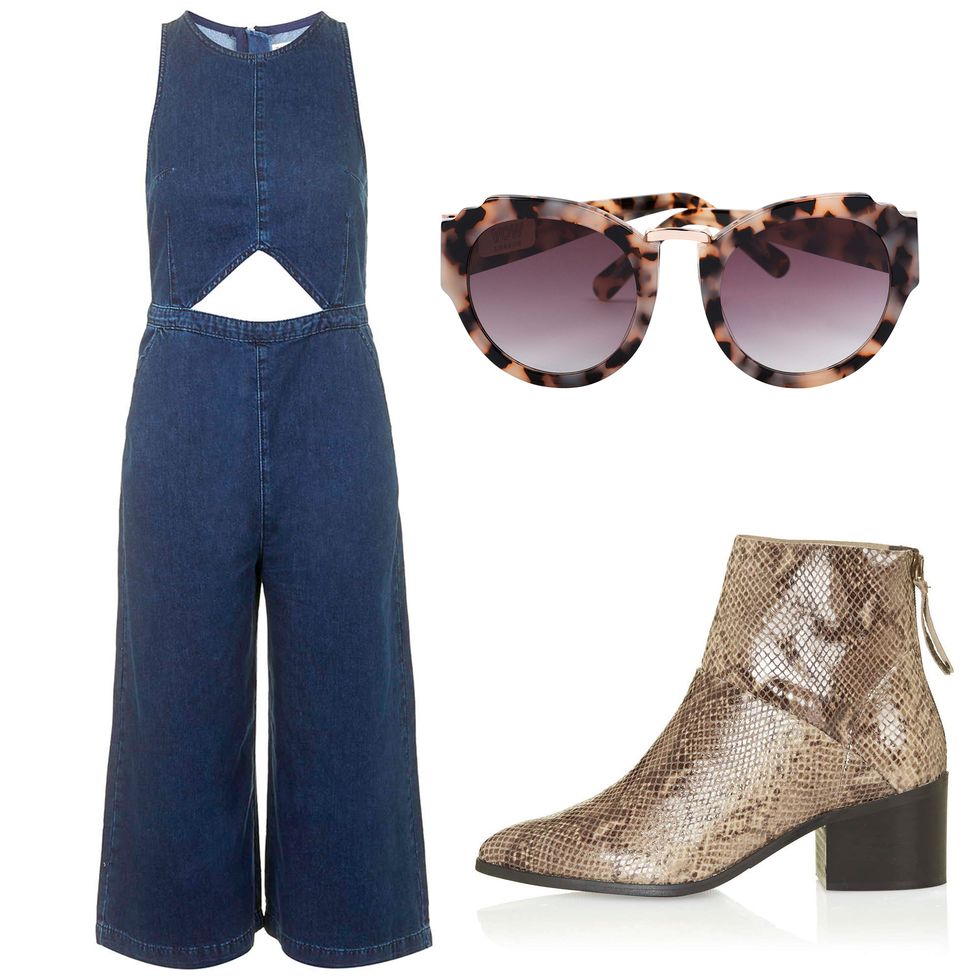 How to wear denim jumpsuits