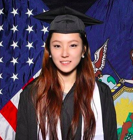Murdered Sunny Kim graduating
