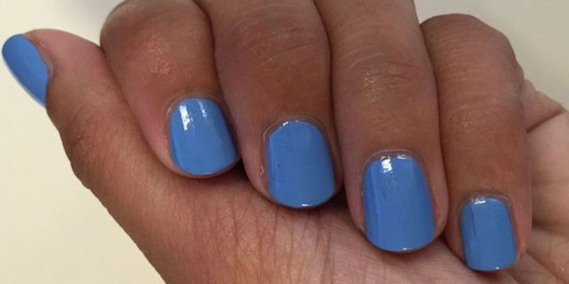 Blue, Finger, Skin, Nail, Nail care, Nail polish, Manicure, Majorelle blue, Style, Aqua, 
