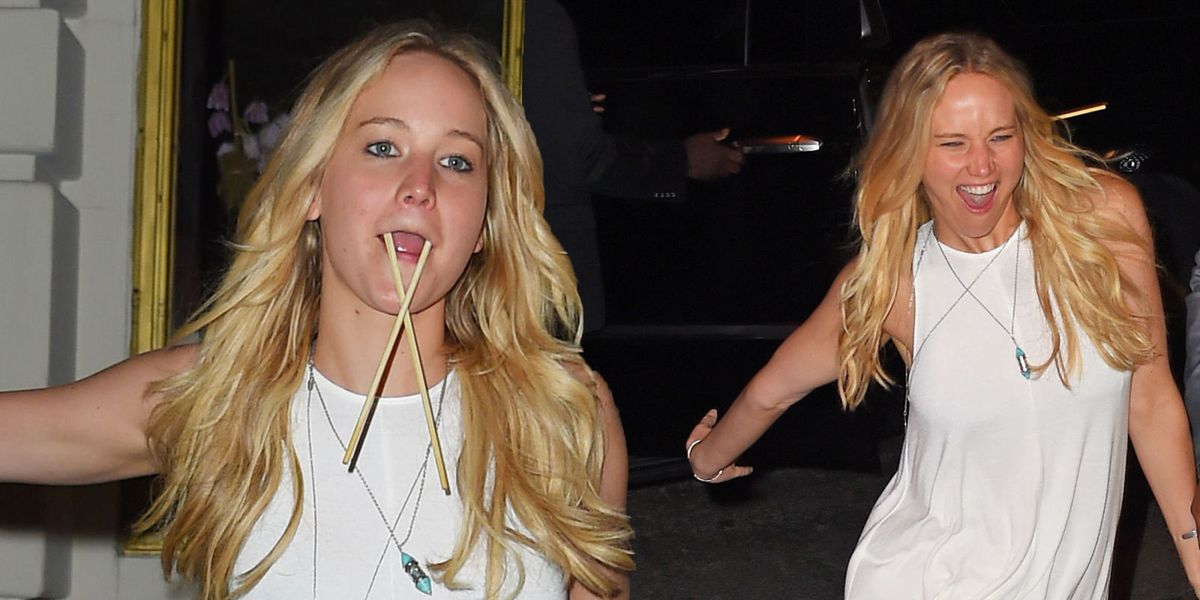 Jennifer Lawrence has the best night out in LWD