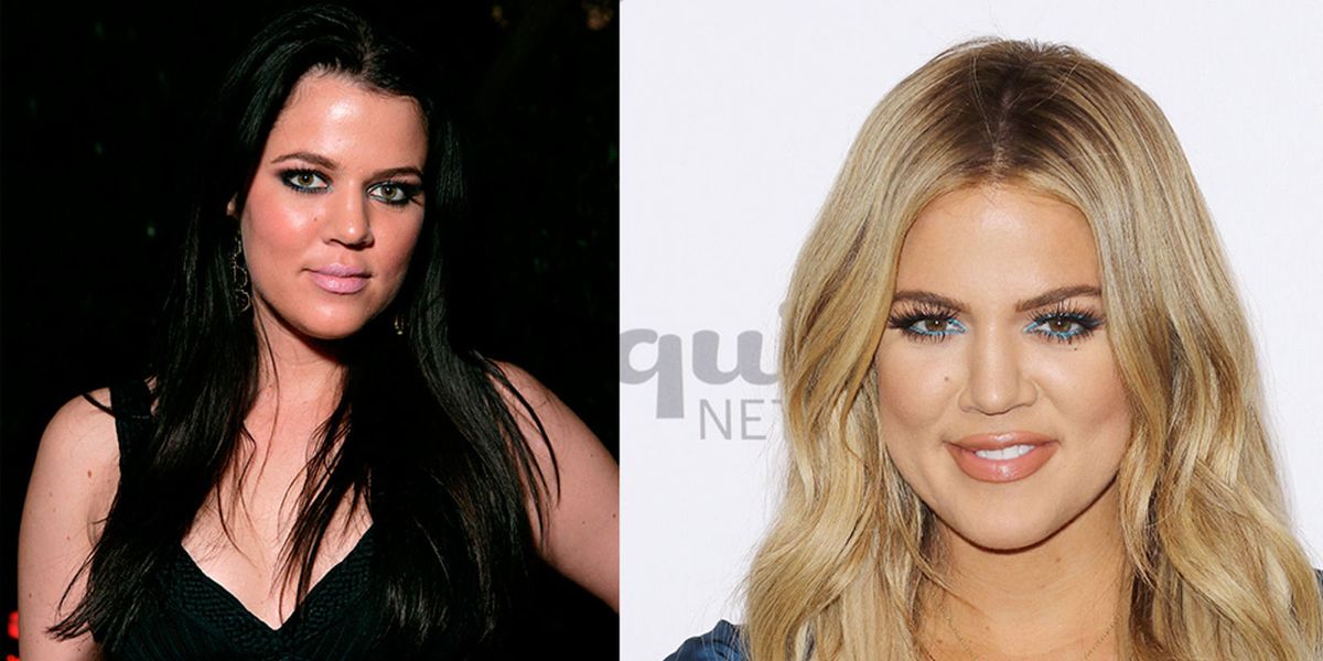 Khloe Kardashian's beauty evolution