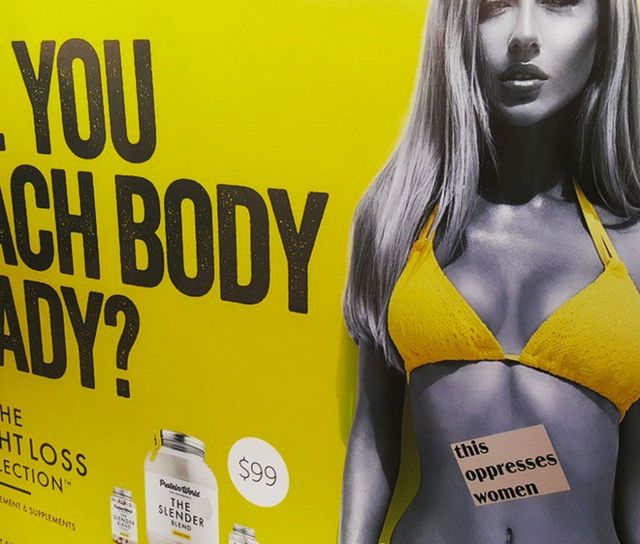 After the Protein World ads land in New York, Americans are taking a stand,  too