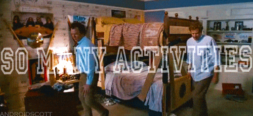 stepbrothers so many activities fun gif