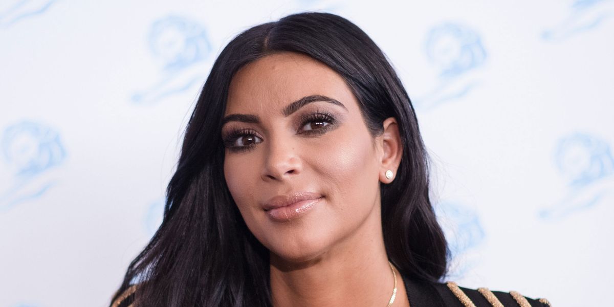 Kim Kardashian’s Blonde Braid Is So Long, It Reaches Her Hips