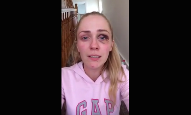 Brave fitness blogger speaks out about her experience of domestic violence