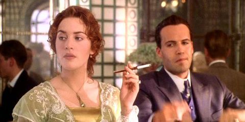 Kate Winslet and Billy Zane in Titanic