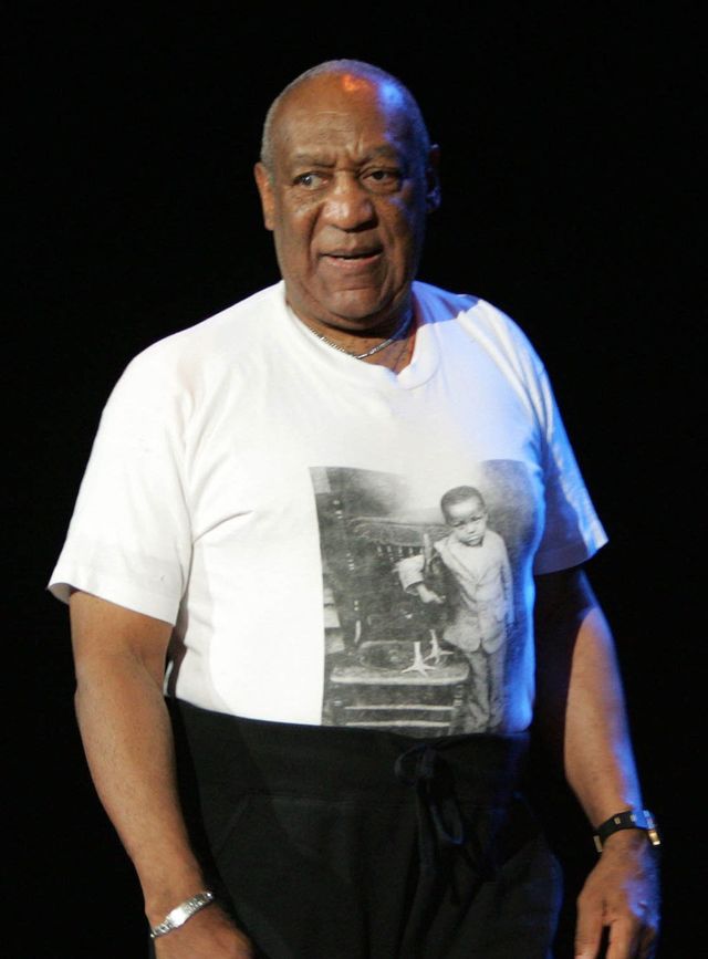 Bill Cosby performing on stage