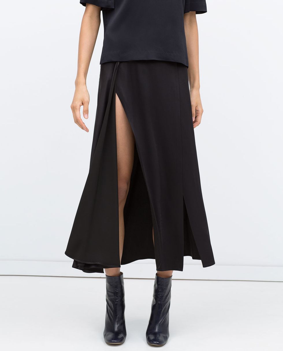 How to keep cool in summer: skirt slits