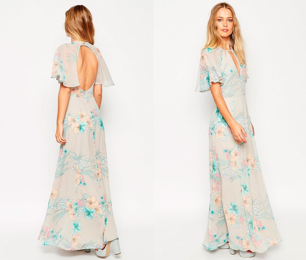 Summer dresses that look beautiful from the back: ASOS