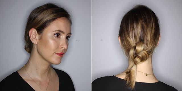Summer hair tutorial: The knotted ponytail