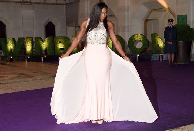 Serena Williams at the Wimbledon Champions dinner 2015
