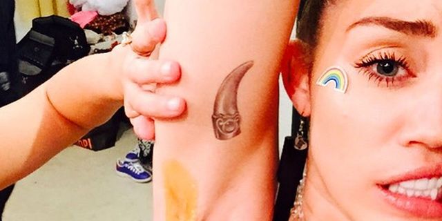 Miley Cyrus ditches the armpit hair and live-Instagrams the waxing process
