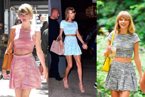 Definitive proof Taylor Swift only ever wears the same 10 outfits Definitive proof Taylor Swift only ever wears the same 10 outfits