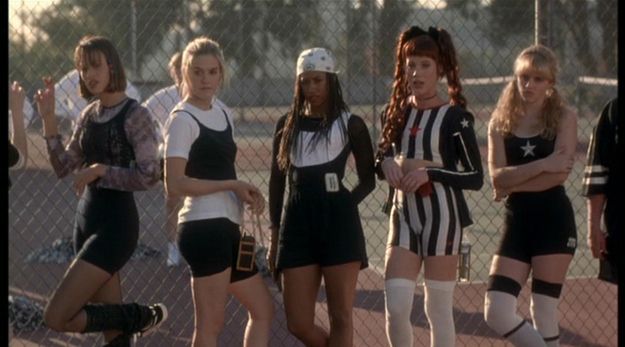Amber from Clueless in her sports kit