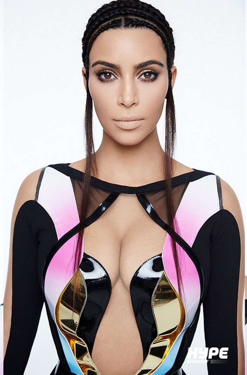 Kim Kardashian for Hype Energy
