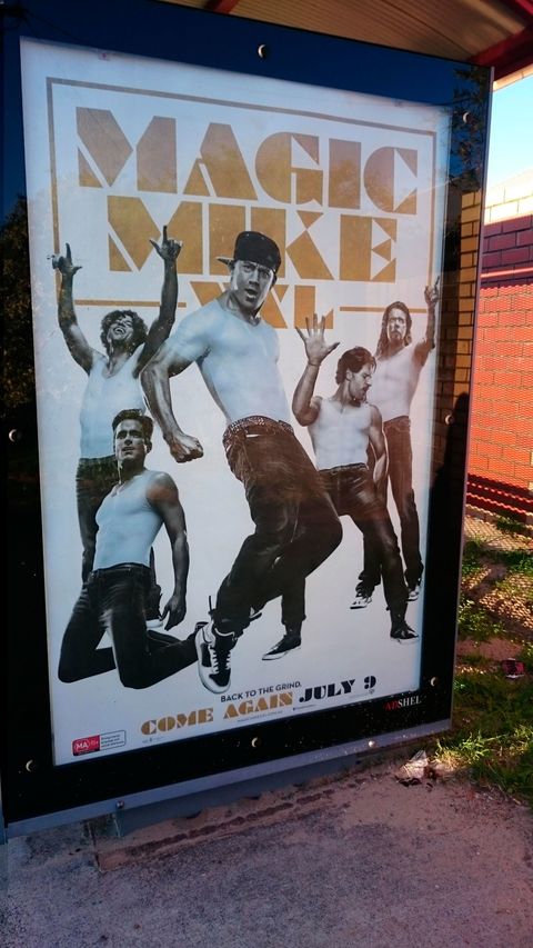 Magic Mike XXL posters are being censored in Australia