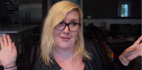 This awesome YouTuber is pointing out the double standards shaming plus-size women for eating junk food