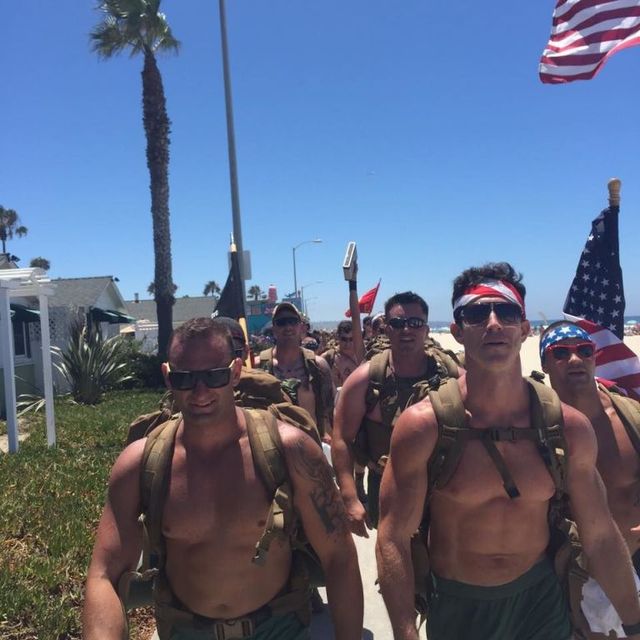 How these shirtless Marines are raising awareness about military suicide