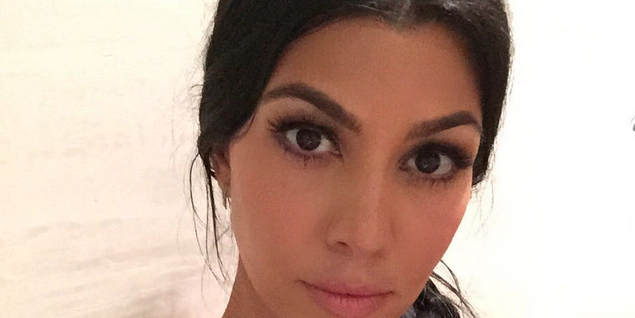 Kourtney Kardashian Rocks The Wet See Through Crop Top Look