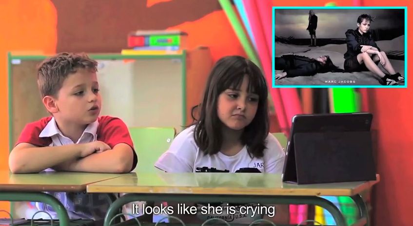 What children think of fashion adverts