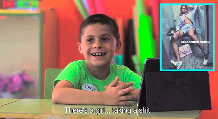 What children really think of fashion adverts