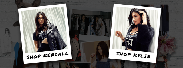 Kendall and Kylie Jenner's shopping site has launched with the first two pieces