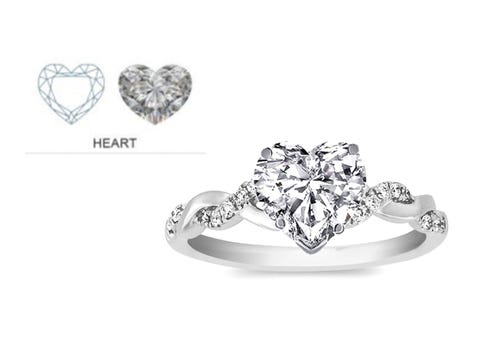What Are The Diffe Engagement Ring Cuts And Shapes Your Ring Via