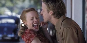 Ryan Gosling and Rachel McAdams in The Notebook