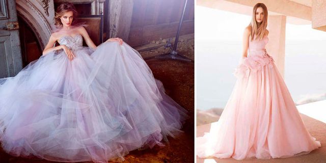 20 colourful wedding dresses that prove you don't have to wear white on your big day
