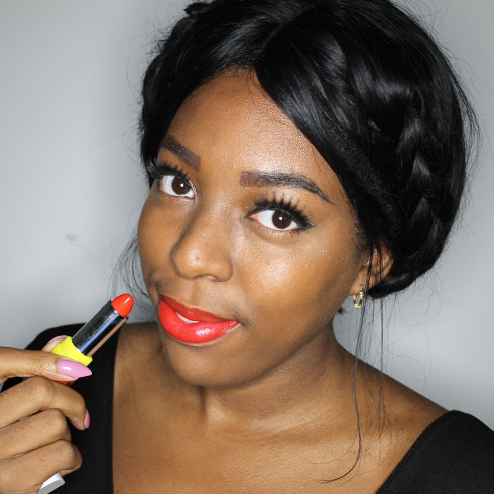 smashbox fireball lipstick