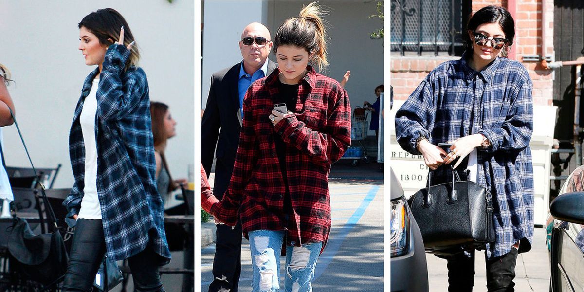 Kendall Jenner's 15 best bag moments  Denim inspiration, Streetwear  fashion, Flannel outfits